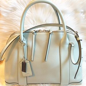 COACH Bleecker Preston Satchel in Pebbled Leather